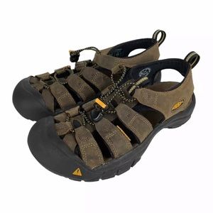 SOLD KEEN Newport Tan Leather Sandals Mens Size 7